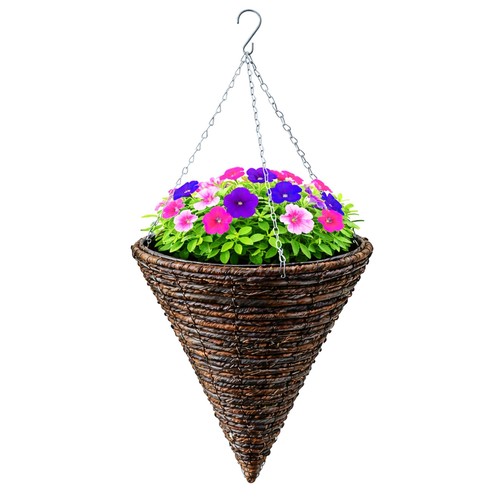 Cone shape hanging basket - shape,