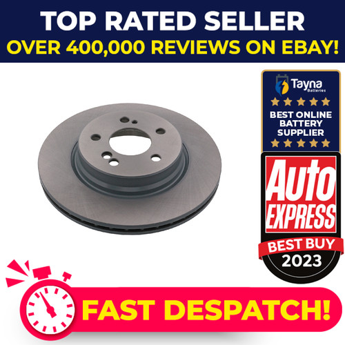 Brake discs pair vented - brake,
