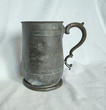 Antique Jacobean Shaped Pewter
