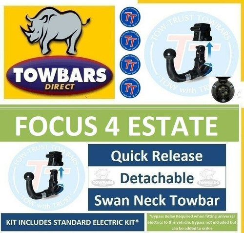 Detachable towbar for - towbar, ford