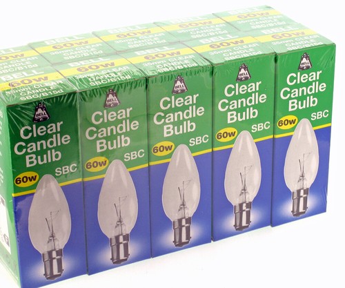 Bell 60w clear candle - 60w,