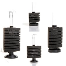 Corner Fish Tank Aquarium Sponge Filter Bio Foam Breeding 4 sizes Baby Aeration 