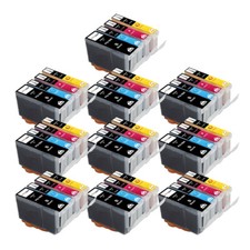 40 ink cartridge WITH CHIP for CANON PGI 5 CLI 8 PIXMA iP3500 iP5200 MP500 MP610