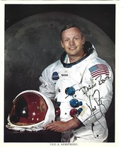 Neil armstrong signed - ,