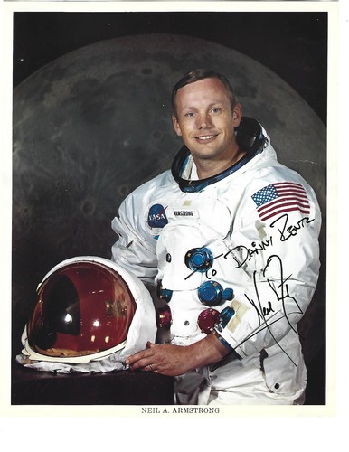 Neil armstrong signed - armstrong,