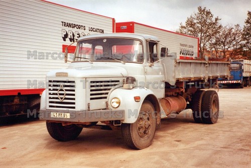 Truck photo berliet tipper - berliet,
