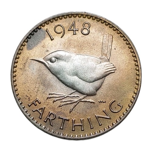 1948 farthing coin - 1948,