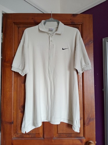 Men cream nike - men's, polo