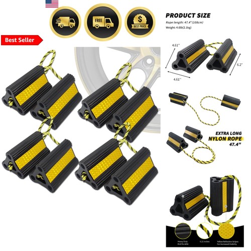 Wheel chocks for trailer - rv,