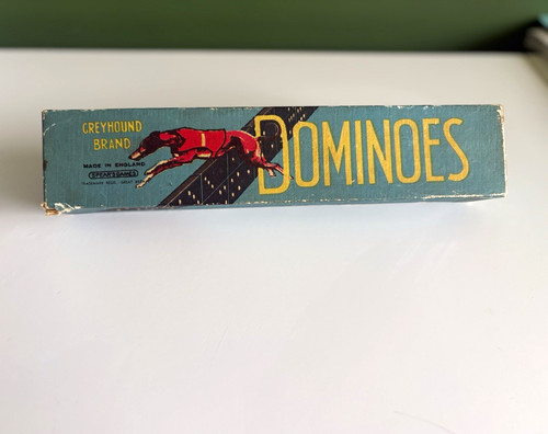 Greyhound brand dominoes boxed - greyhound,