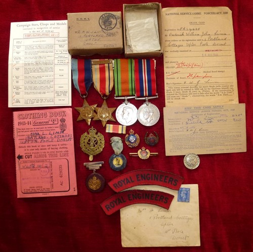 Ww2 royal engineers medals cap - royal,
