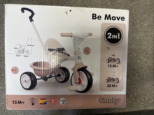 Smoby tricycle ride - 2-in-1, ride-on