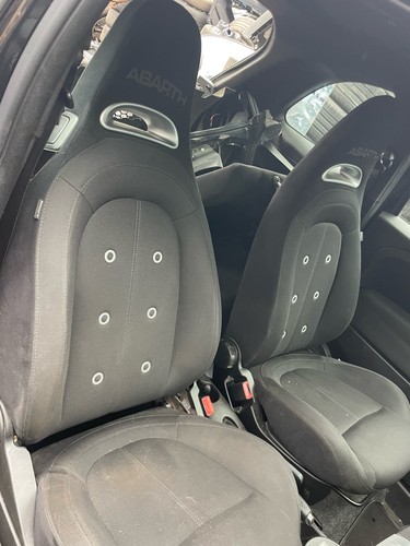 Abarth 595 fiat - pair, black
