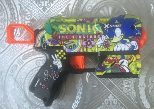 Small sonic shooting gun toy - gun,