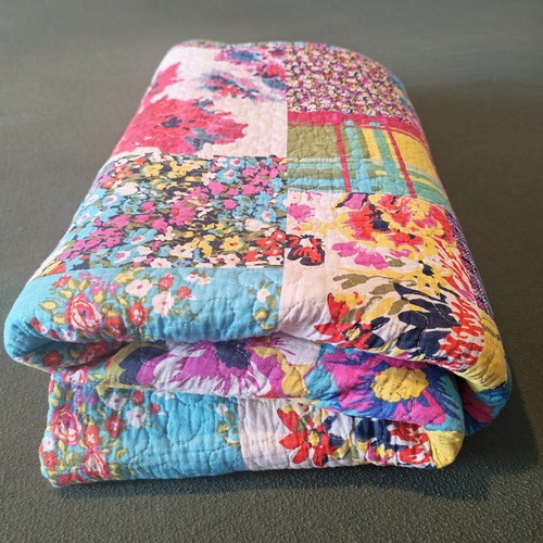 Vintage maison patchwork quilt - maison,