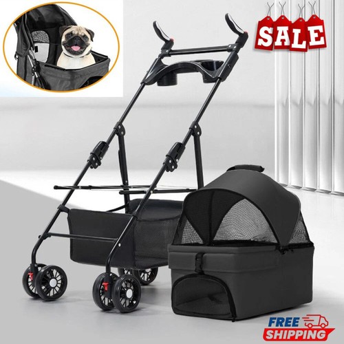 Pet stroller dog cat - dog, puppy