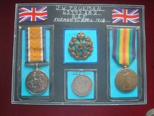 WW1 1 BWM / VICTORY 63992 AM2 J W TRUEMAN RAF from SMALL HEATH BIRMINGHAM