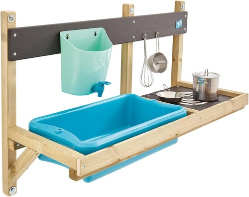 Wooden mud kitchen playhouse - mud,