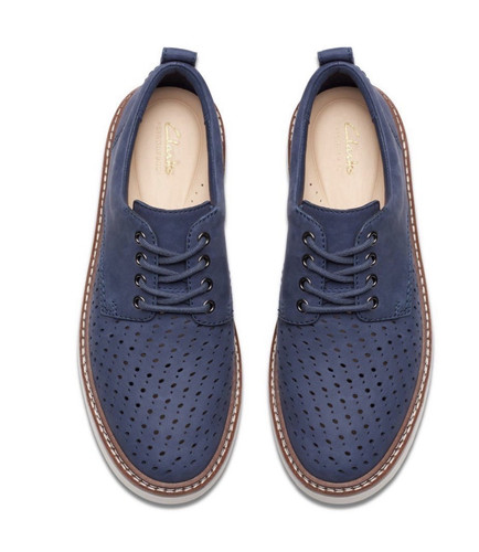 Clarks navy blue orianna - blue,