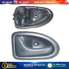 Door Handle Interior Dark Grey Left Fits RENAULT Clio II 