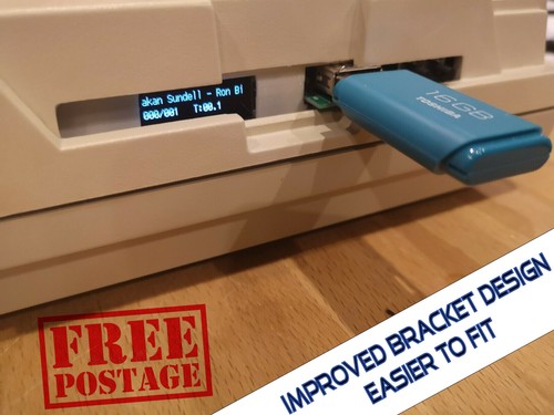Amiga 500 gotek drive oled - amiga, drive,