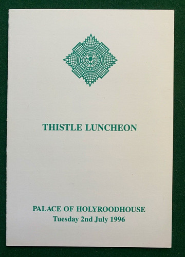 Antique royal menu - royal,