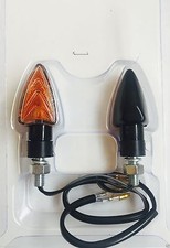 BLACK SHORT LAMP ARROWS APPROVED for KTM 350 4T - 450 Rally - 640 Adventure