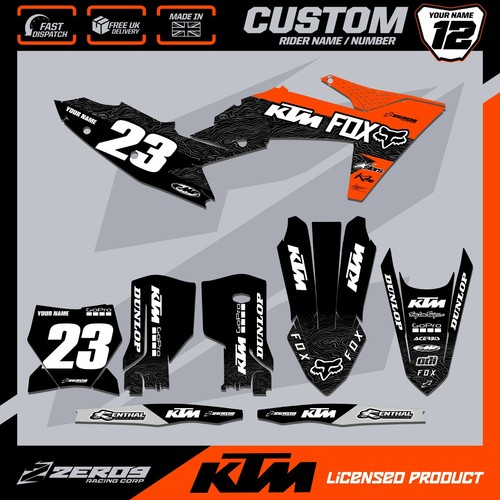 Ktm motocross graphics custom - motocross, graphics,