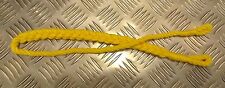 British Military Yellow Single Plait RAF ATC & Instructors Lanyard