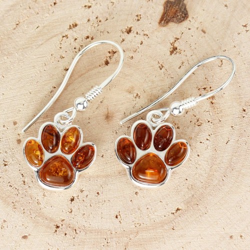 Honey baltic amber - honey, print
