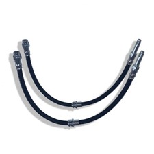 2X Rear Brake Hose For BMW 3
