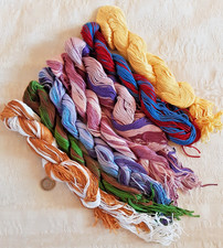 Job Lot of Anchor Pearl Pergarn 3 Cotton Embroidery Floss Yarn Thread - 260gm