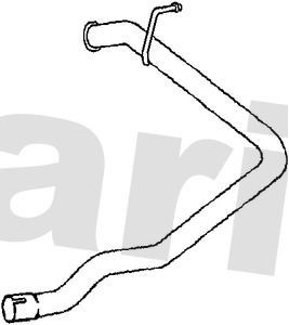 Klarius iv21g rear exhaust - iv21g,