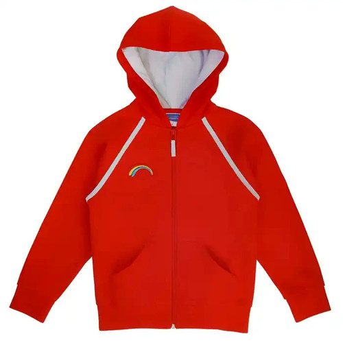 Rainbow uniform zip hoodie - uniform,