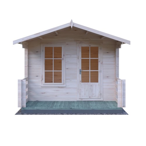 Maulden log cabin with - 10,
