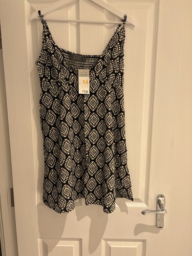 Ladies black white - &, printed