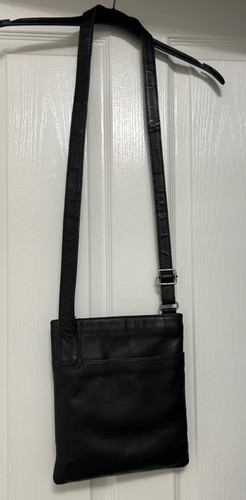Jobis black leather crossbody - jobis,