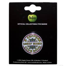 THE BEATLES Metal Pin Badge
