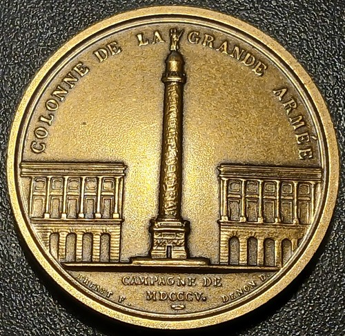 Napoleon medal column of - medal,