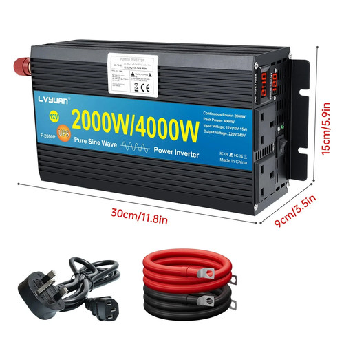 2000w 4000w power inverter 12v - 4000w,