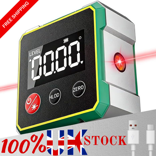 Digital angle finder with - angle,