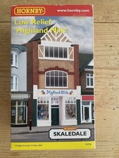 Hornby Skaledale R9756 Low Relief Highland Mills Wool Shop -Boxed