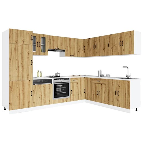 Modern wooden piece kitchen - modern, 14