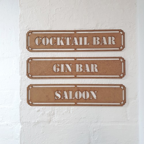 Wooden bar sign pub beer - bar, wall