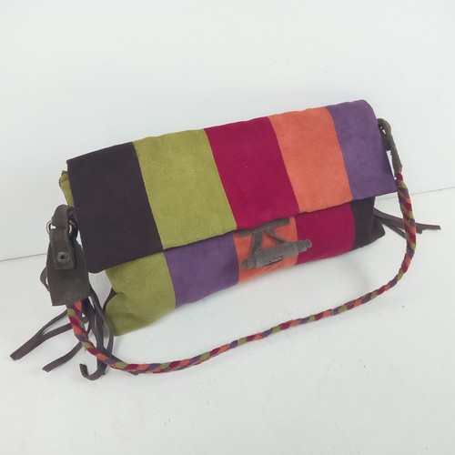 Frangi suede handbag - frangi,
