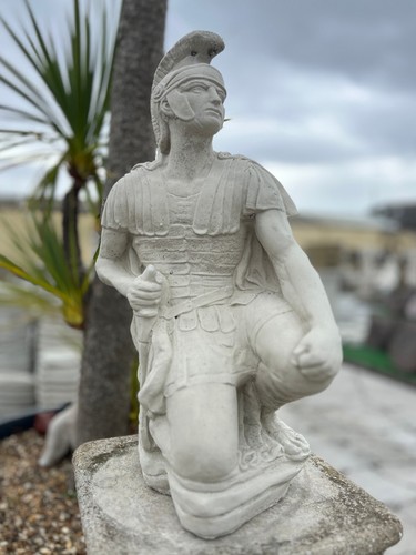 Large roman soldier statue