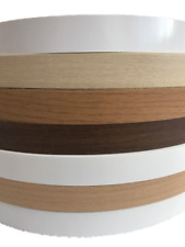 Melamine iron on pre glued edging Tape - Edge Banding Edge Trim various colours