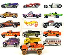 HotWheels USA CHEVY DODGE FORD PICK-UP TRUCKS & Other Various Vehicles Mix Lot
