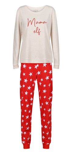 Ladies christmas pyjamas mama - christmas,