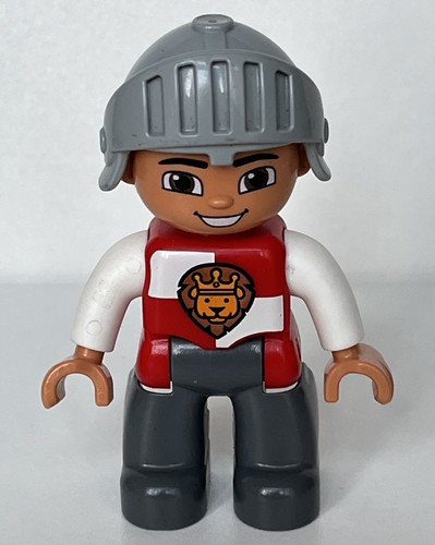 Lego duplo knight - knight, white